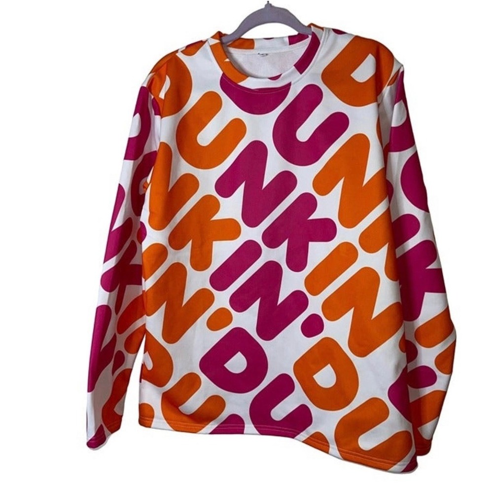 Dunkin' Donuts sweatshirt and sweatpants set